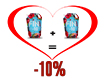 ������ 10% �� ��������� ��������